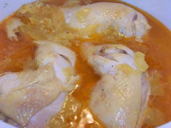 Tagine citron poulet de ayoucha qui mijote