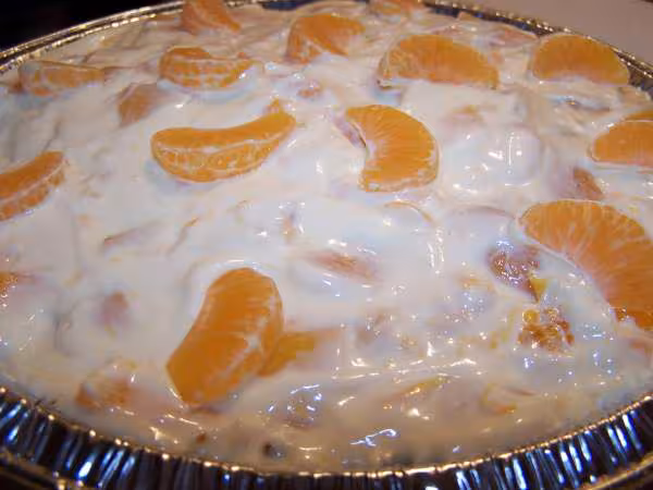 Tarte papaye et tangerine