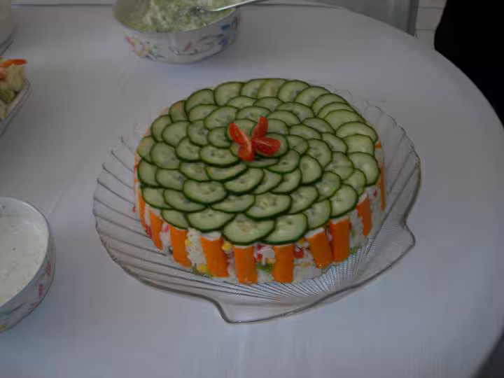 Gateau de salade de riz