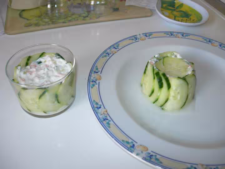Terrine de concombre