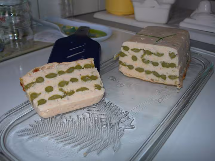 Terrine de poisson aux asperges