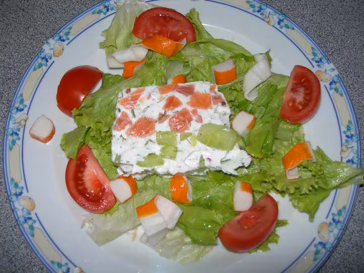 Terrine saumon concombre