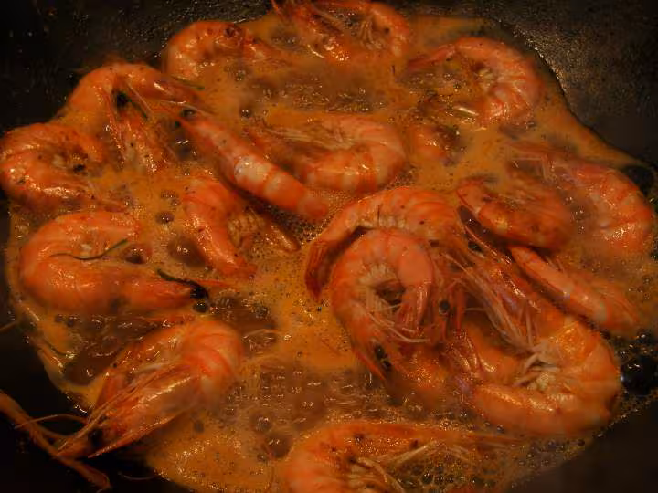 Gambas wok