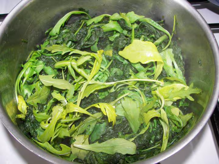 Roquette epinards
