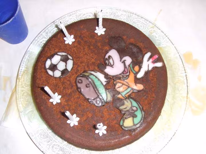 Mickey footballeur