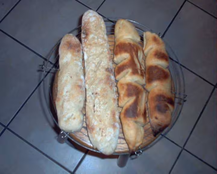 1eres baguettes sans petrissage baguettes viennoises