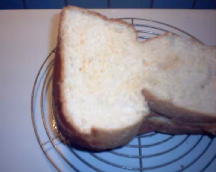 Brioche au fromage blanc coupe autre vue