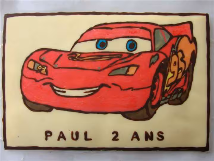 Gateau 2 ans paul