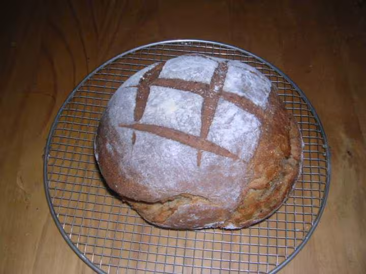 1er pain au four