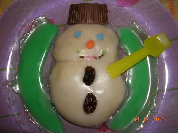 Petit bonhome glace pour le fun