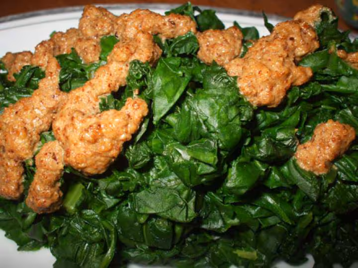 Salade d epinards aux graines de sesame