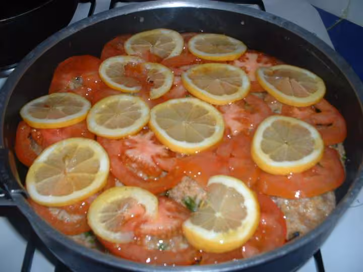 Tajine de boulettes de sardines