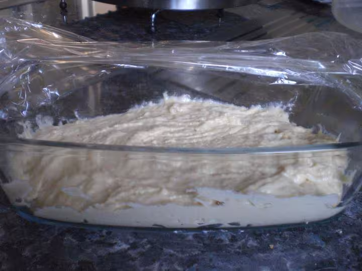 Autre version brioche sans beurre avant poussee