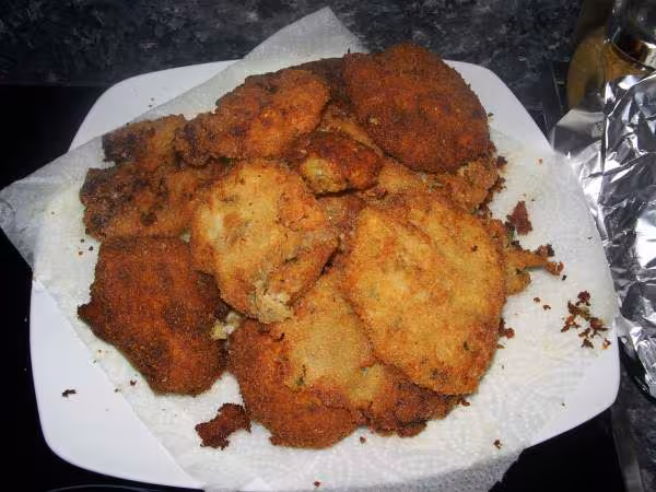 Croquettes galettes poulet