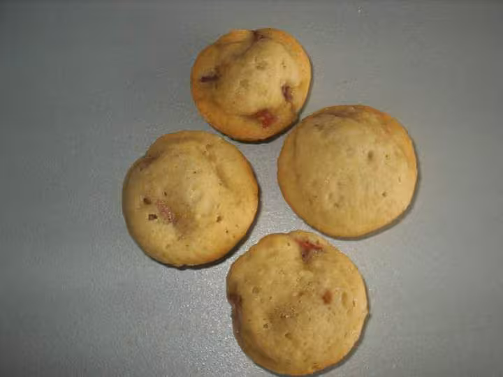 Mini cakes aux fraises