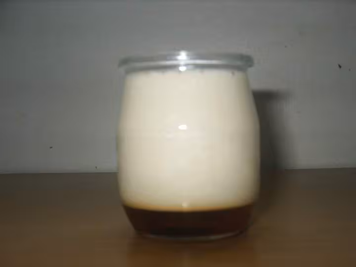Yourt vanille bourbon et caramel