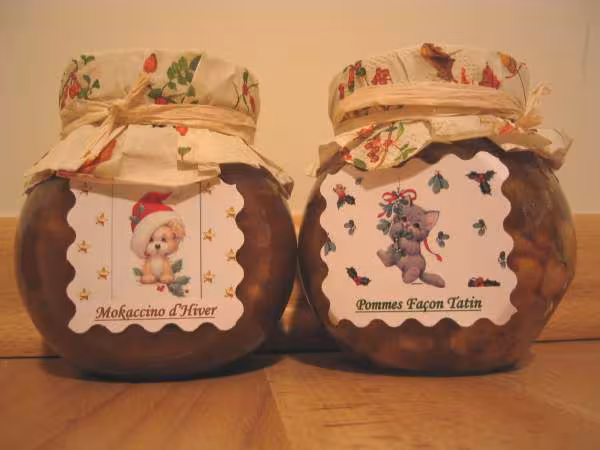 Petites confitures pour noel