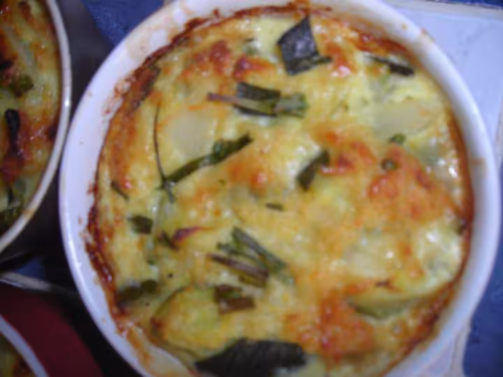 Flan de courgettes