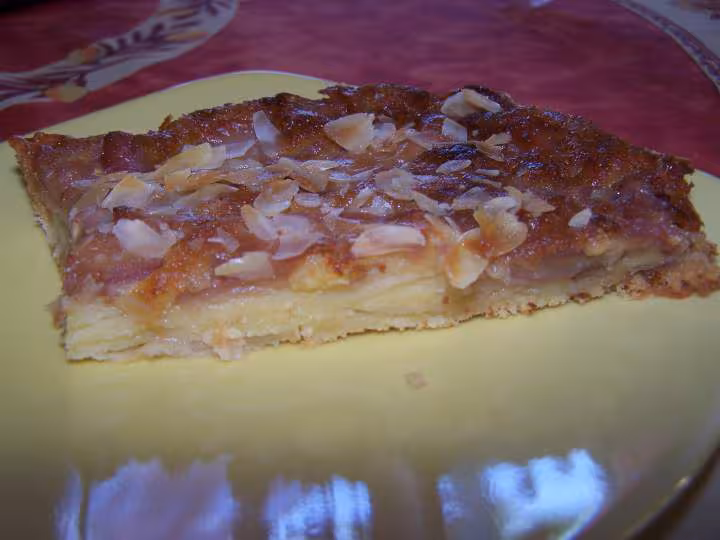Gateau invisible pommes poires