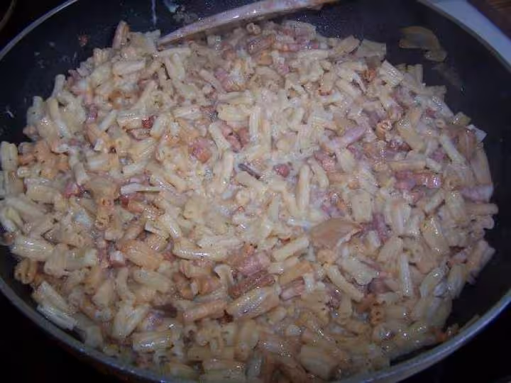 Croes facon carbonara