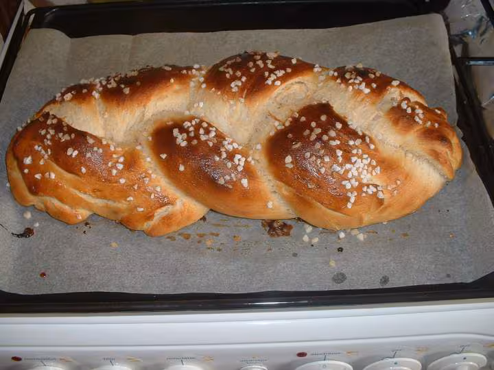 Pain brioche tresse