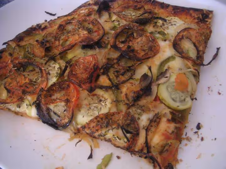 Une part de pizza