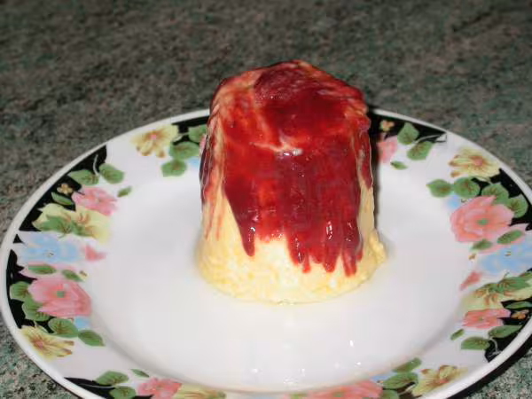 Wetwet le miroir d alice selon tatabedette mangue coulis de framboise