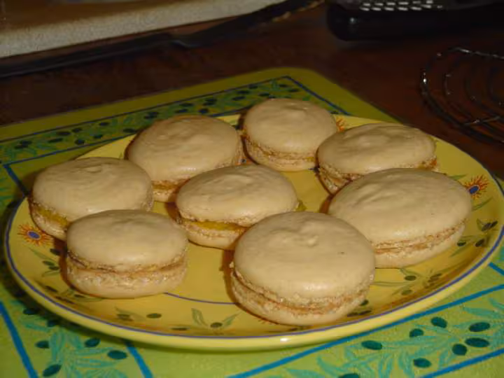 Macarons au citron