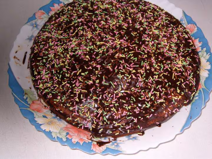 Gateau simplissime au chocolat noir sans beurre ni mesure