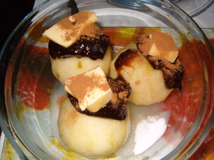 Poires cuites