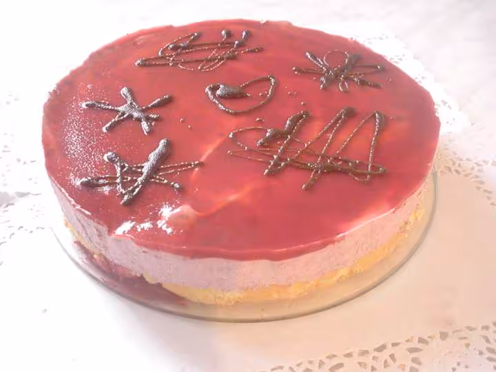 Bavarois frambroise