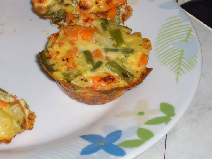 Galette de legumes au pie muffins