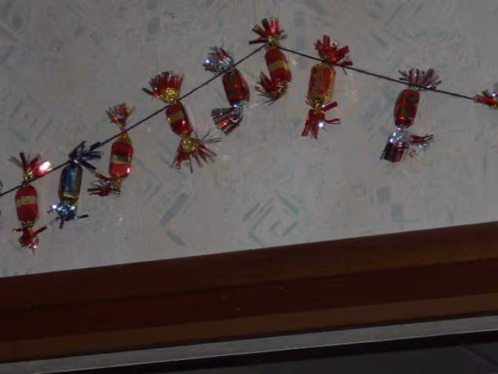 Guirlande de bonbons