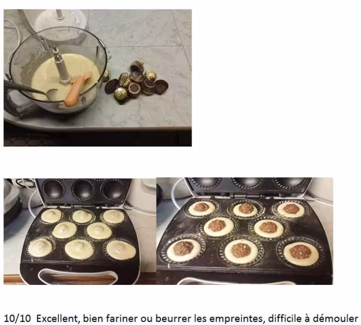 Muffins yaourt et rocher fe dans le pie muffins