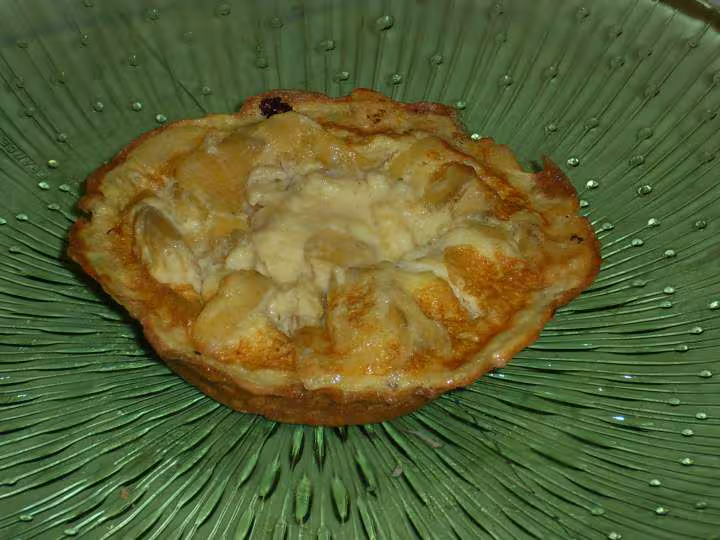 Omelette aux chips dans le pie amp co