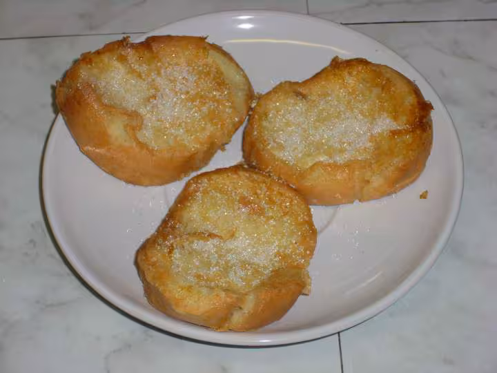 Pain perdu dans le pie amp co
