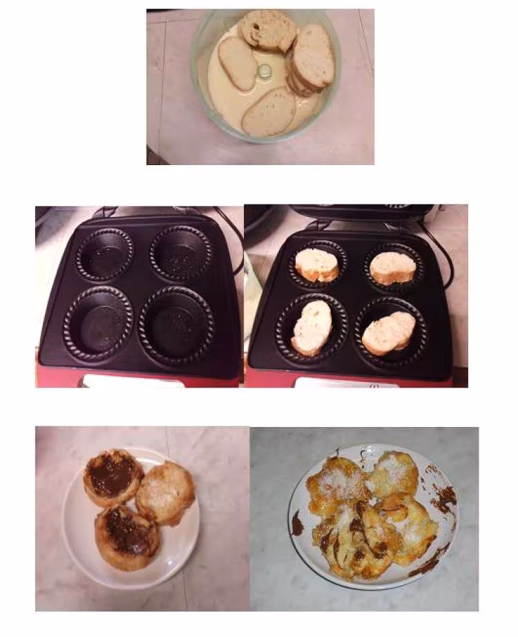 Pain perdu dans le pie amp co