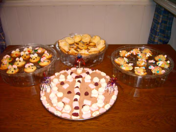 Petits gateaux rapide et deco papillon