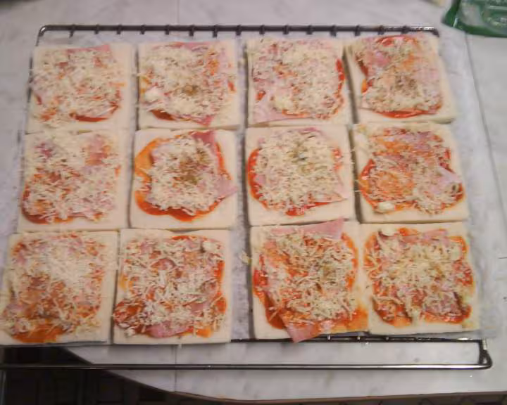 Plaque pizza