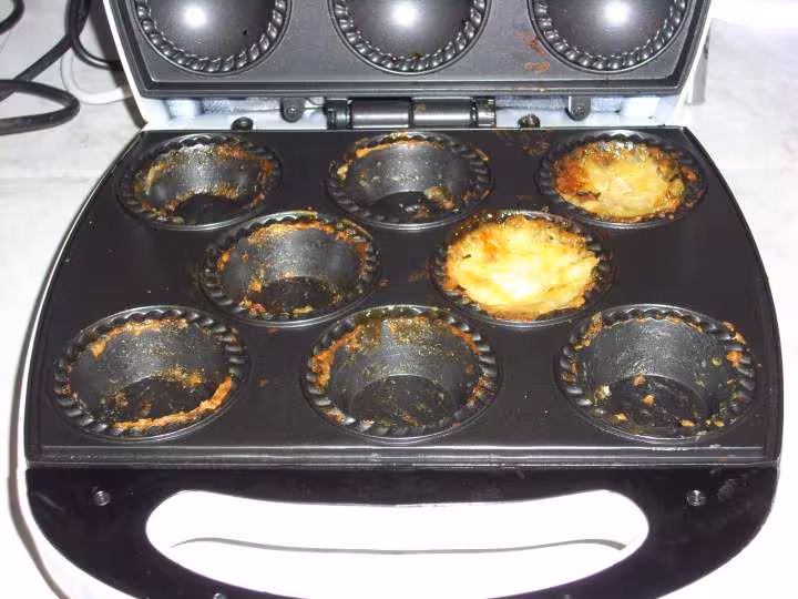 Ratage dans mon pie muffins