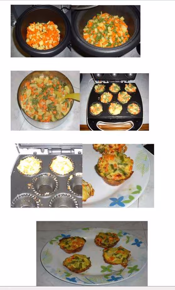 Recette galettes de legumes