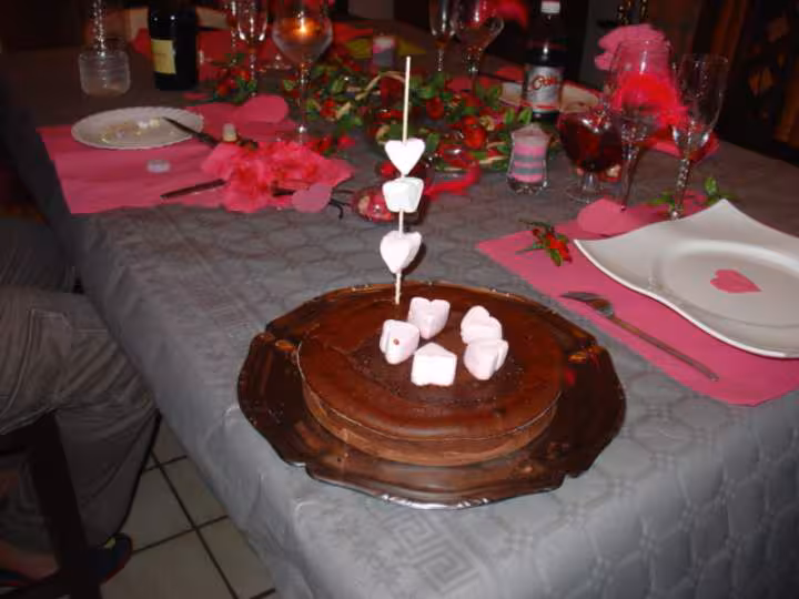 Gateau de st valentin