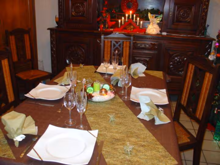 Table de reveillon noel 2009