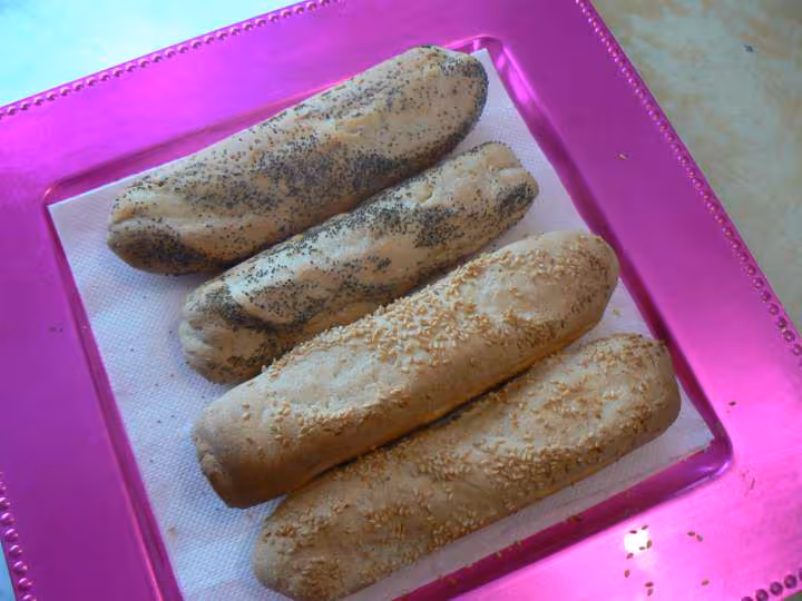 Baguettes aux graines