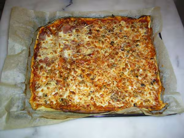 Pizza aux fruits de mer