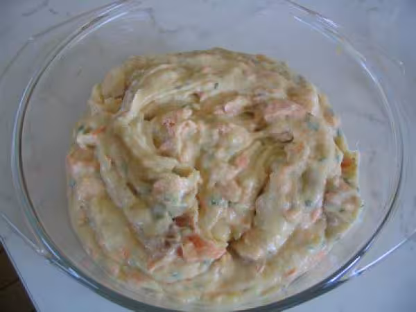 Beignet au saumon