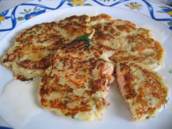 Beignet au saumon