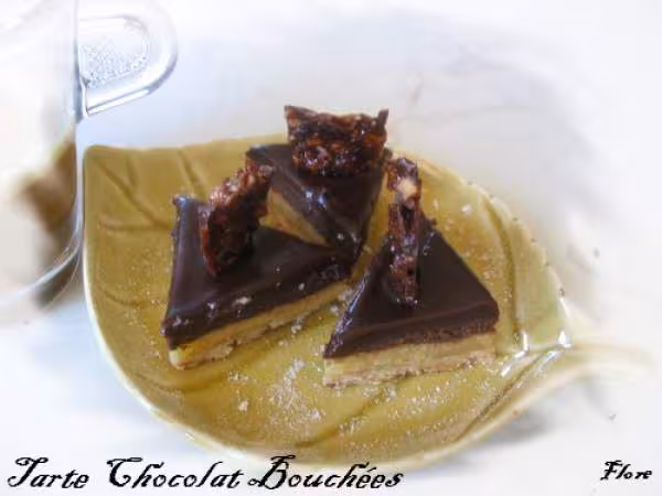 Bouchees tarte chocolat