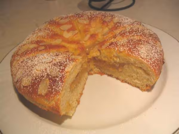 Brioche a la creme d amande