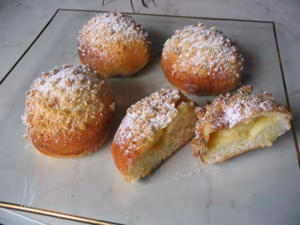 Brioche fourree creme citron